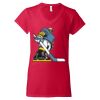 Softstyle® Women’s V-Neck T-Shirt Thumbnail