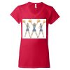 Softstyle® Women’s V-Neck T-Shirt Thumbnail