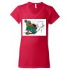 Softstyle® Women’s V-Neck T-Shirt Thumbnail