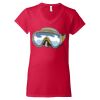 Softstyle® Women’s V-Neck T-Shirt Thumbnail