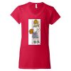 Softstyle® Women’s V-Neck T-Shirt Thumbnail