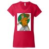 Softstyle® Women’s V-Neck T-Shirt Thumbnail