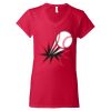 Softstyle® Women’s V-Neck T-Shirt Thumbnail