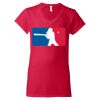 Softstyle® Women’s V-Neck T-Shirt Thumbnail