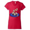 Softstyle® Women’s V-Neck T-Shirt Thumbnail