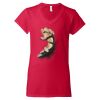 Softstyle® Women’s V-Neck T-Shirt Thumbnail