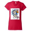 Softstyle® Women’s V-Neck T-Shirt Thumbnail