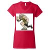 Softstyle® Women’s V-Neck T-Shirt Thumbnail