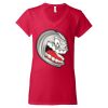 Softstyle® Women’s V-Neck T-Shirt Thumbnail