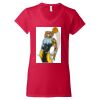 Softstyle® Women’s V-Neck T-Shirt Thumbnail