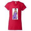 Softstyle® Women’s V-Neck T-Shirt Thumbnail