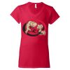 Softstyle® Women’s V-Neck T-Shirt Thumbnail