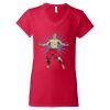 Softstyle® Women’s V-Neck T-Shirt Thumbnail