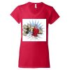 Softstyle® Women’s V-Neck T-Shirt Thumbnail