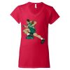 Softstyle® Women’s V-Neck T-Shirt Thumbnail