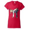 Softstyle® Women’s V-Neck T-Shirt Thumbnail