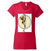 Softstyle® Women’s V-Neck T-Shirt Thumbnail