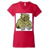 Softstyle® Women’s V-Neck T-Shirt Thumbnail