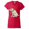 Softstyle® Women’s V-Neck T-Shirt Thumbnail