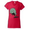 Softstyle® Women’s V-Neck T-Shirt Thumbnail