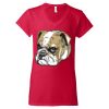 Softstyle® Women’s V-Neck T-Shirt Thumbnail