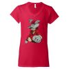 Softstyle® Women’s V-Neck T-Shirt Thumbnail