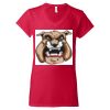 Softstyle® Women’s V-Neck T-Shirt Thumbnail