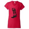 Softstyle® Women’s V-Neck T-Shirt Thumbnail