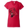 Softstyle® Women’s V-Neck T-Shirt Thumbnail