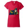 Softstyle® Women’s V-Neck T-Shirt Thumbnail