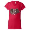 Softstyle® Women’s V-Neck T-Shirt Thumbnail