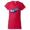 Softstyle® Women’s V-Neck T-Shirt Thumbnail