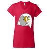 Softstyle® Women’s V-Neck T-Shirt Thumbnail