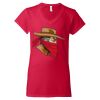 Softstyle® Women’s V-Neck T-Shirt Thumbnail