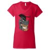 Softstyle® Women’s V-Neck T-Shirt Thumbnail