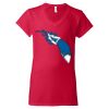 Softstyle® Women’s V-Neck T-Shirt Thumbnail