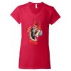 Softstyle® Women’s V-Neck T-Shirt Thumbnail