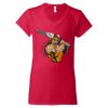 Softstyle® Women’s V-Neck T-Shirt Thumbnail