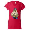 Softstyle® Women’s V-Neck T-Shirt Thumbnail