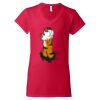 Softstyle® Women’s V-Neck T-Shirt Thumbnail