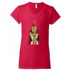 Softstyle® Women’s V-Neck T-Shirt Thumbnail