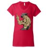 Softstyle® Women’s V-Neck T-Shirt Thumbnail