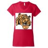 Softstyle® Women’s V-Neck T-Shirt Thumbnail