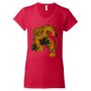 Softstyle® Women’s V-Neck T-Shirt Thumbnail