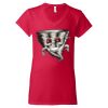 Softstyle® Women’s V-Neck T-Shirt Thumbnail