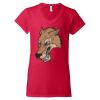 Softstyle® Women’s V-Neck T-Shirt Thumbnail