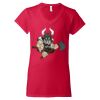 Softstyle® Women’s V-Neck T-Shirt Thumbnail