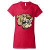 Softstyle® Women’s V-Neck T-Shirt Thumbnail