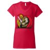 Softstyle® Women’s V-Neck T-Shirt Thumbnail