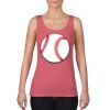 Garment-Dyed Women's Racerback Tank Top Thumbnail